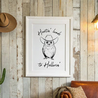 Hootin Leads to Hollerin