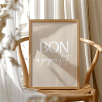 Bon Appetit Kitchen Quote