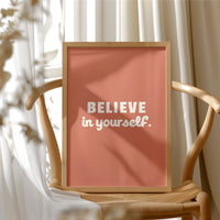 Believe In Yourself Bold Quote