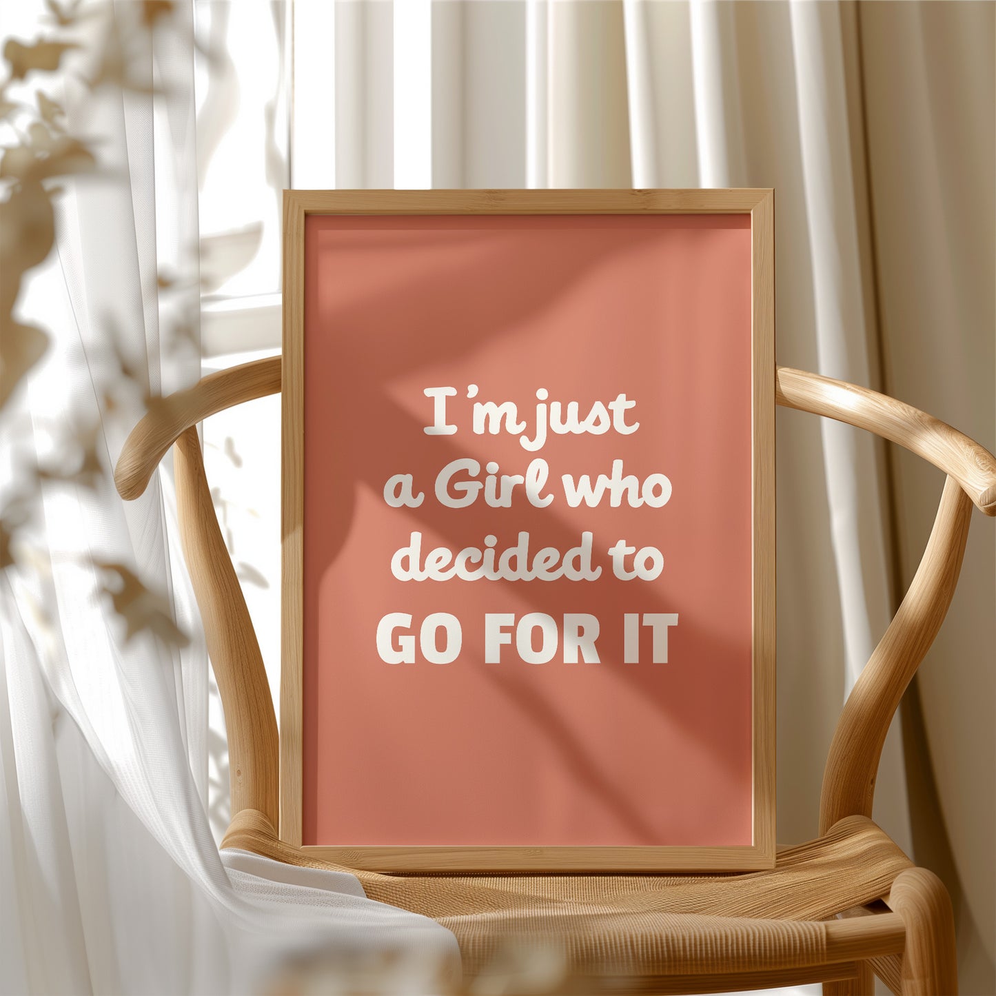 Im Just A Girl Who Decided To Go For It
