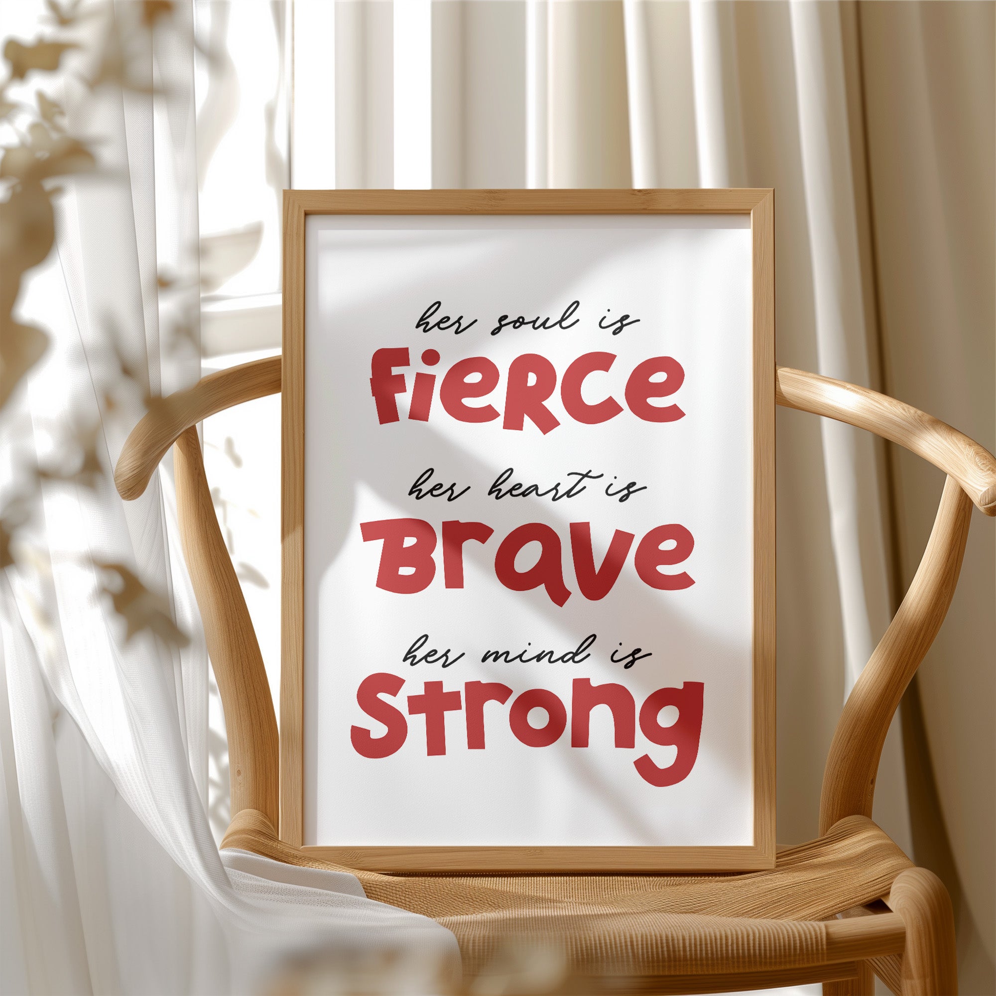 Her Soul Fierce Heart Brave