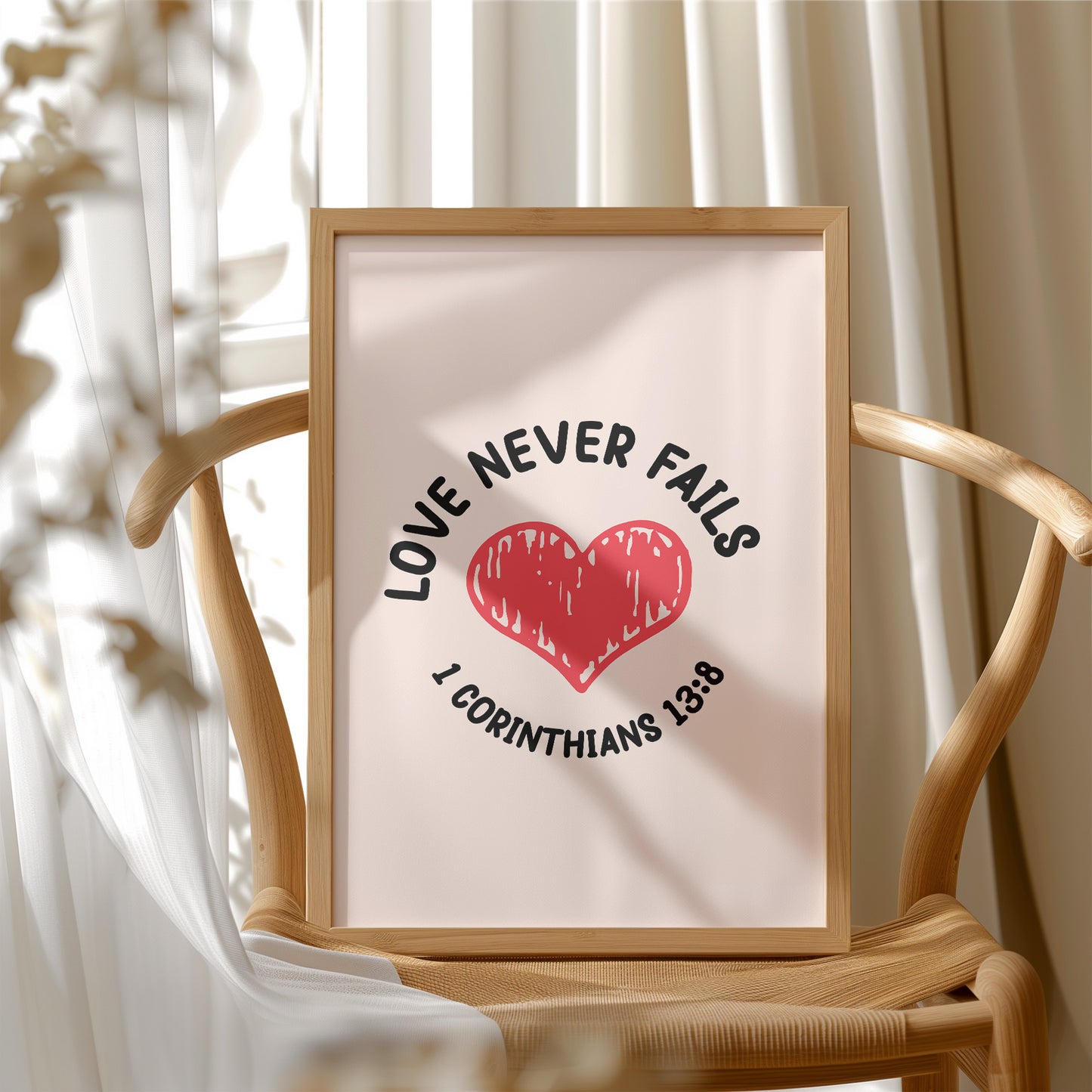 Love Never Fails Heart