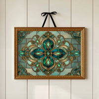Cast in Gold and Teal