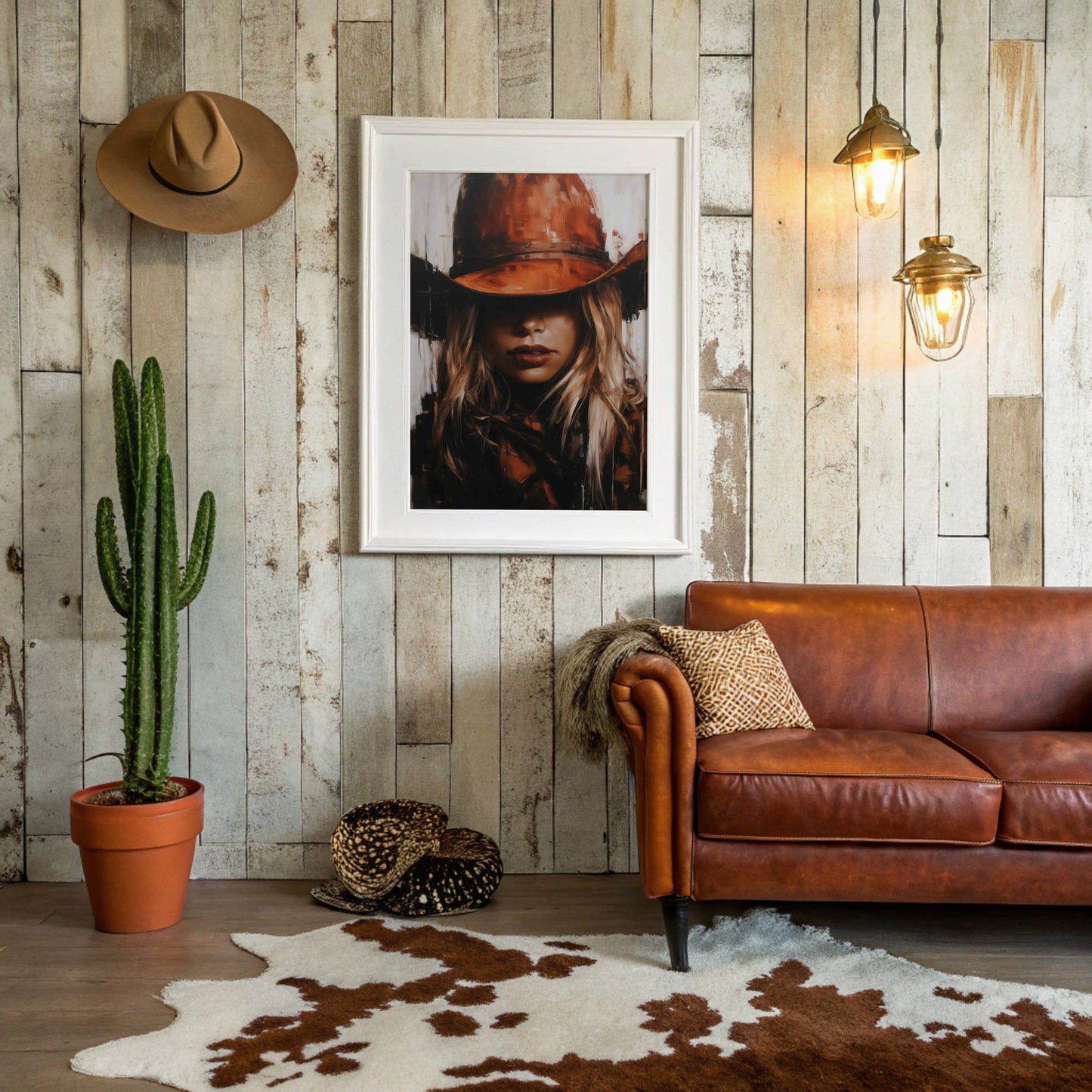 Blonde Under the Copper Brim