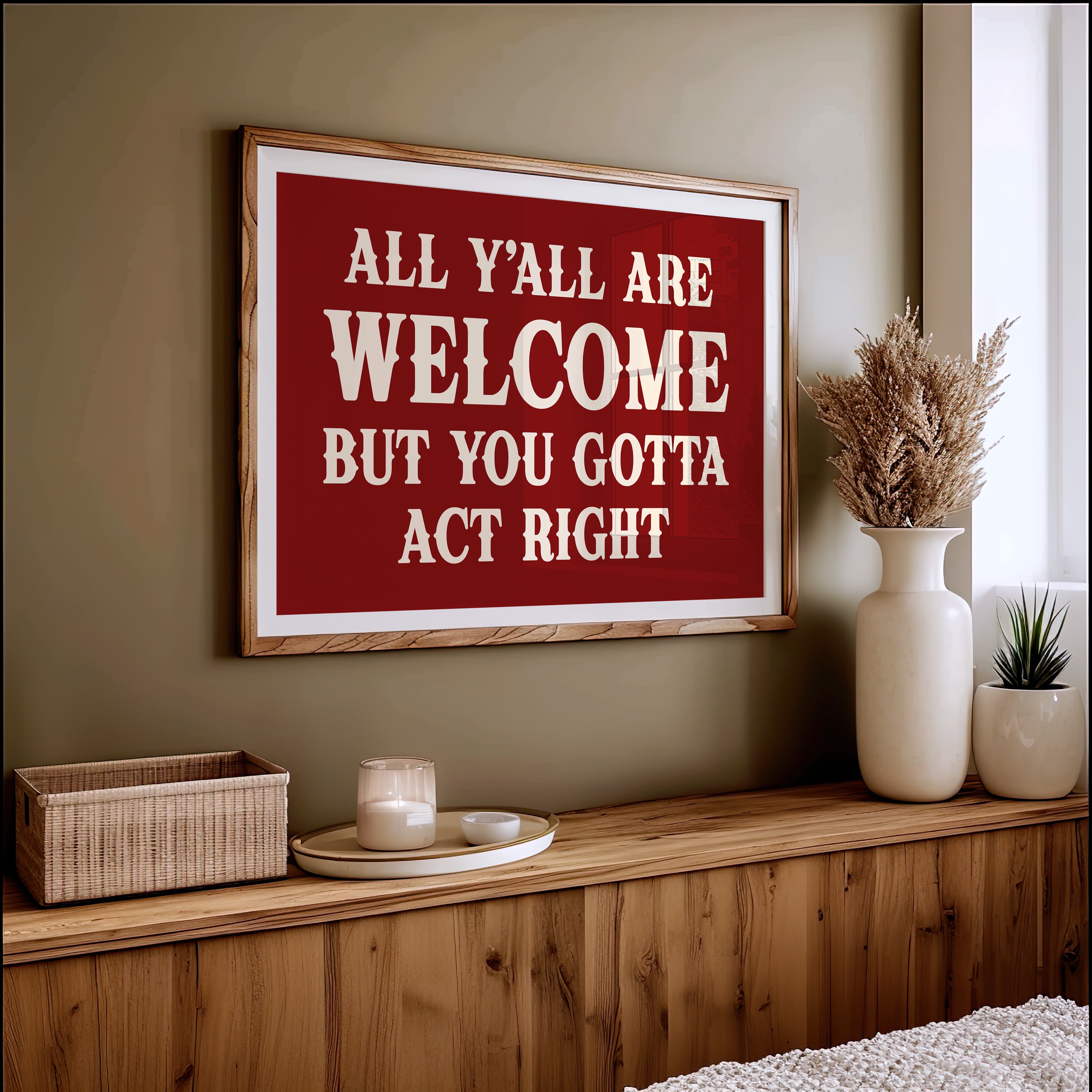 The House Rules Are Simple