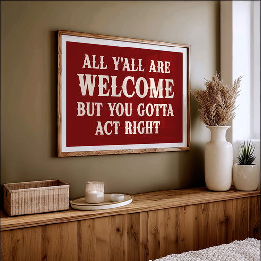 The House Rules Are Simple