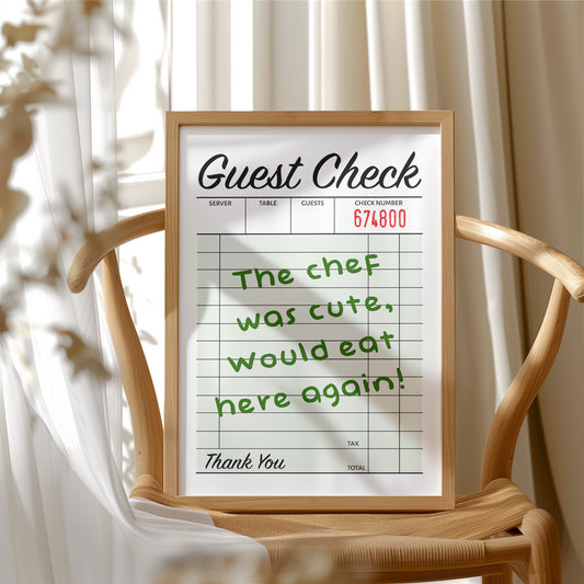 The Chef Was Cute, Would Eat Here Again