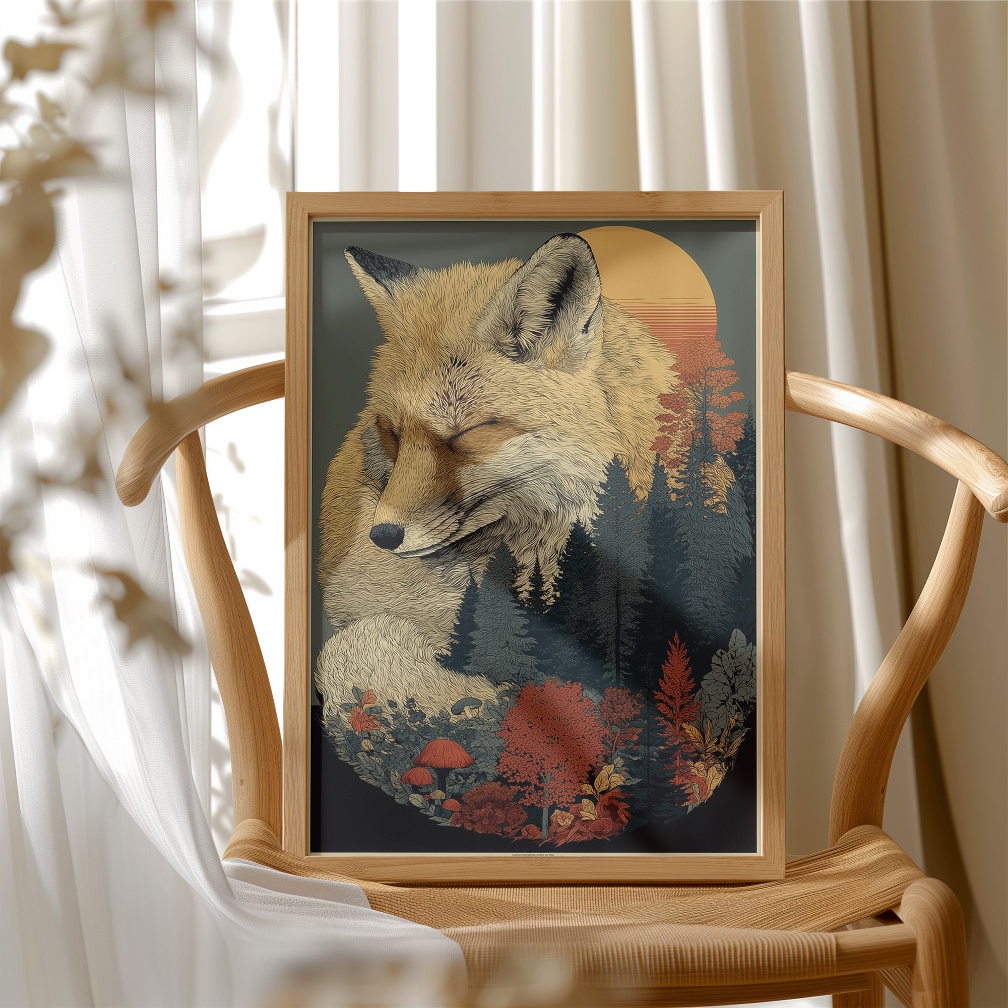The Forest Dreaming Through the Fox
