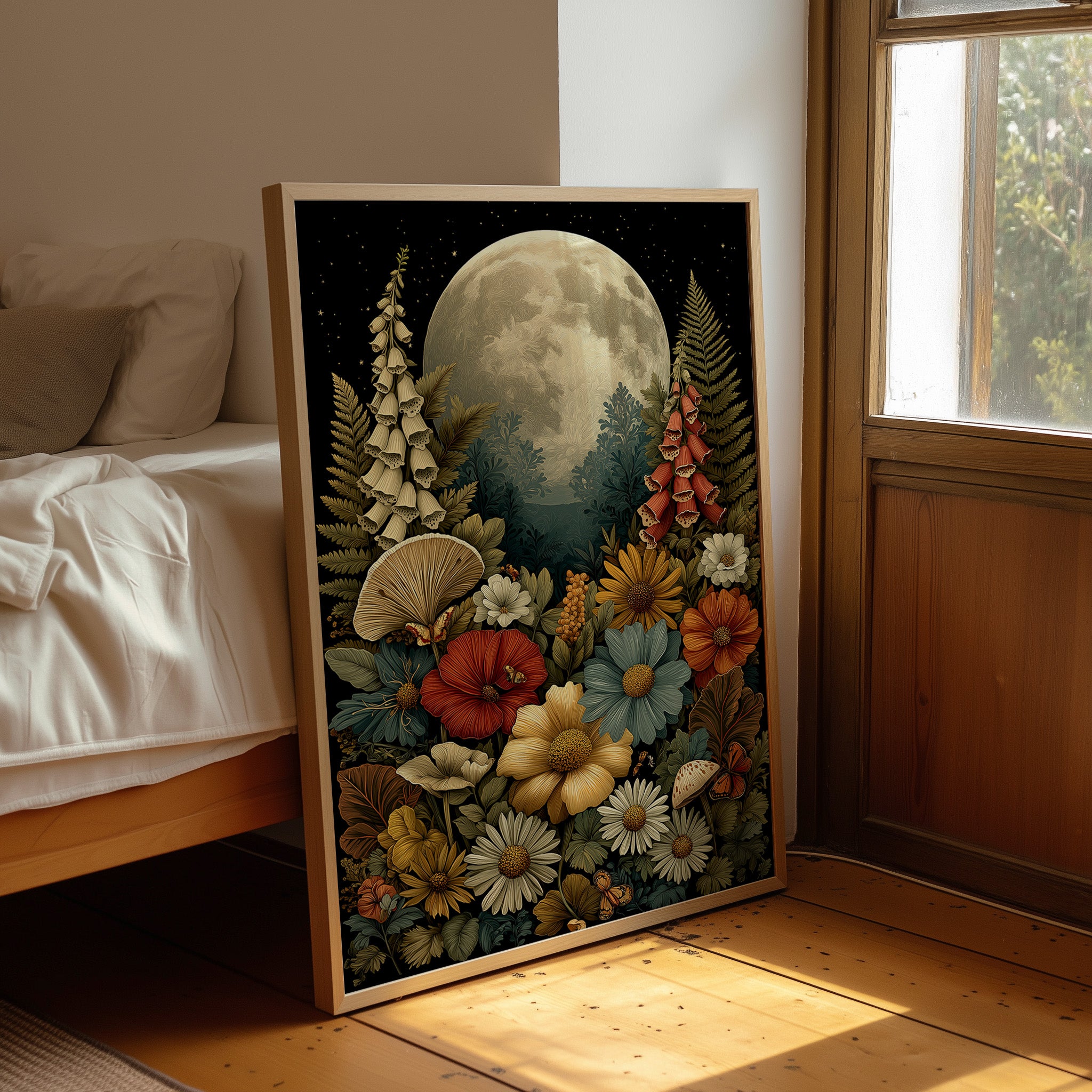 The Garden Blooms for the Moon