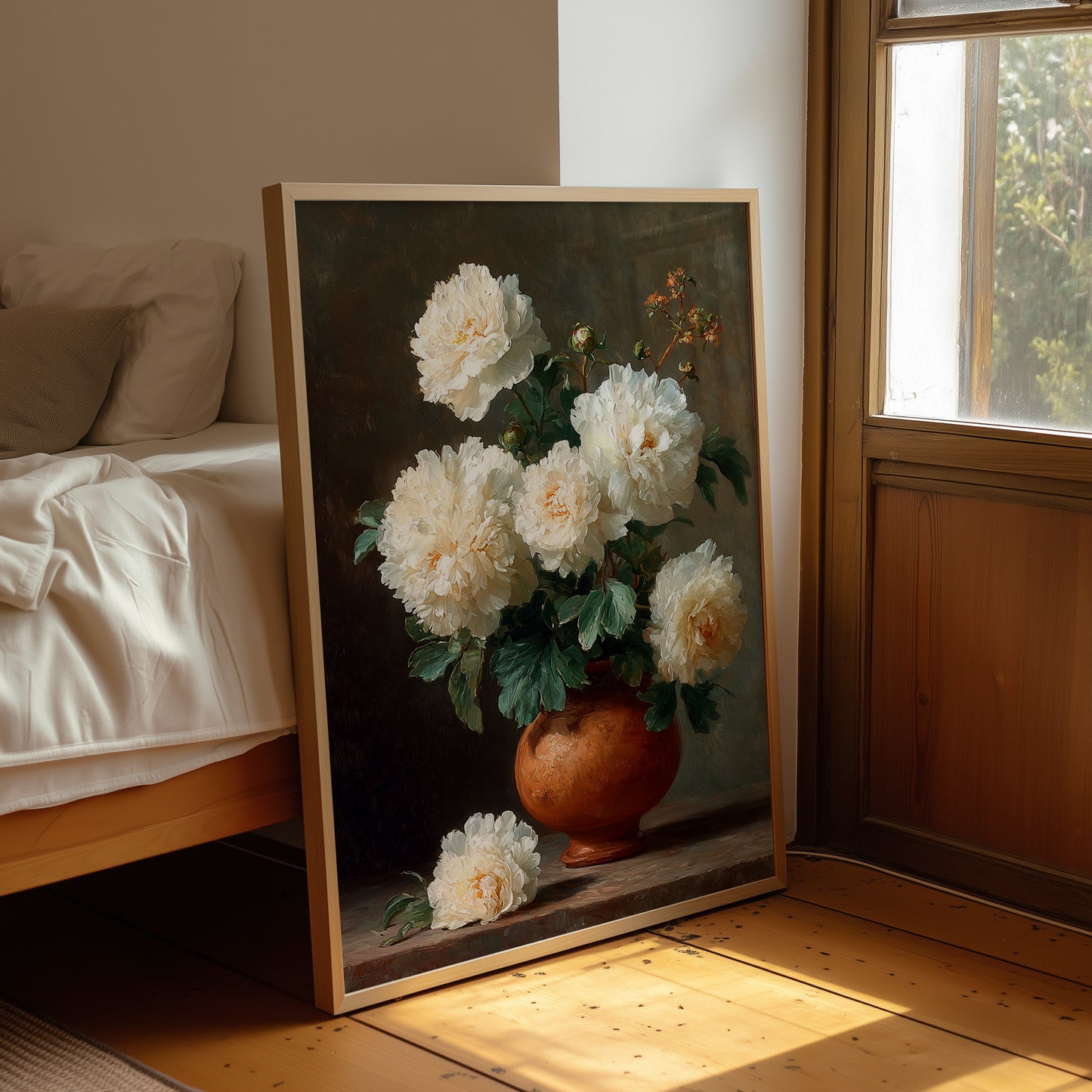 Where the Peonies Fell Still