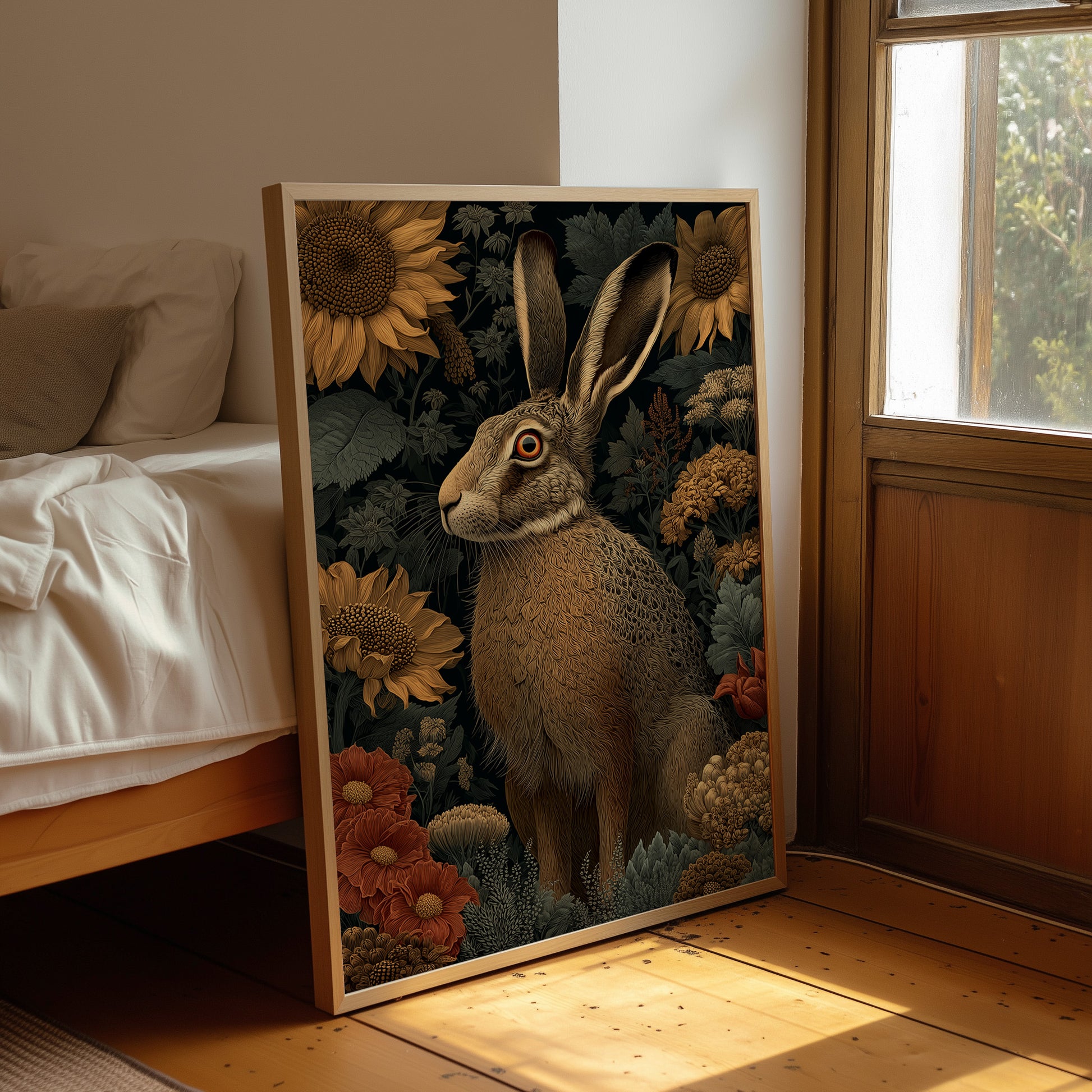 The Hare Who Watched the Garden