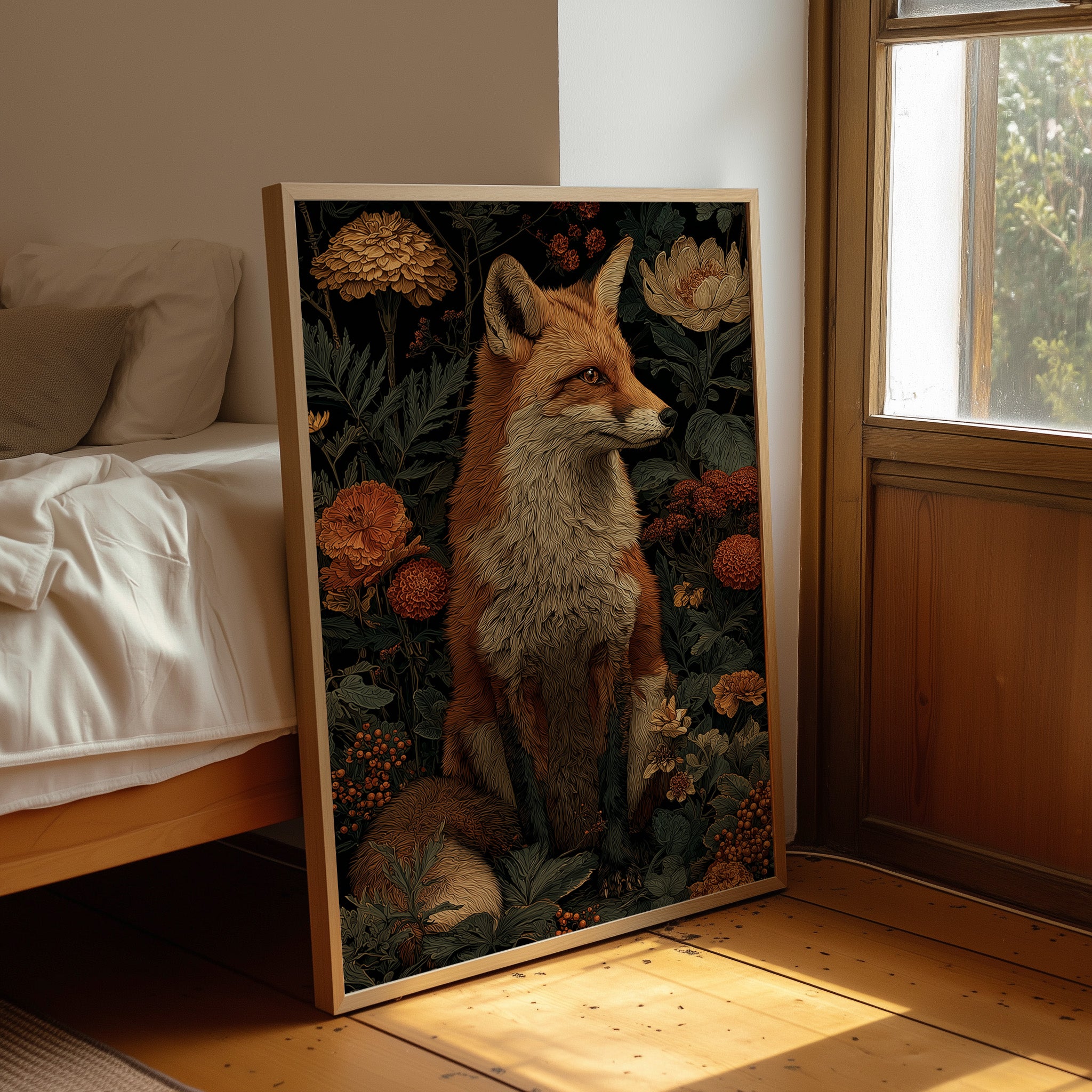 The Fox Who Knew the Garden Well