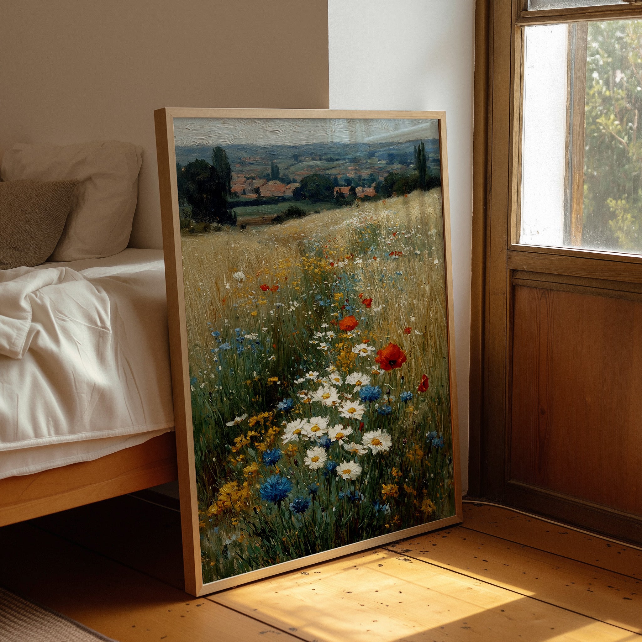 Midsummer at the Edge of the Wheat