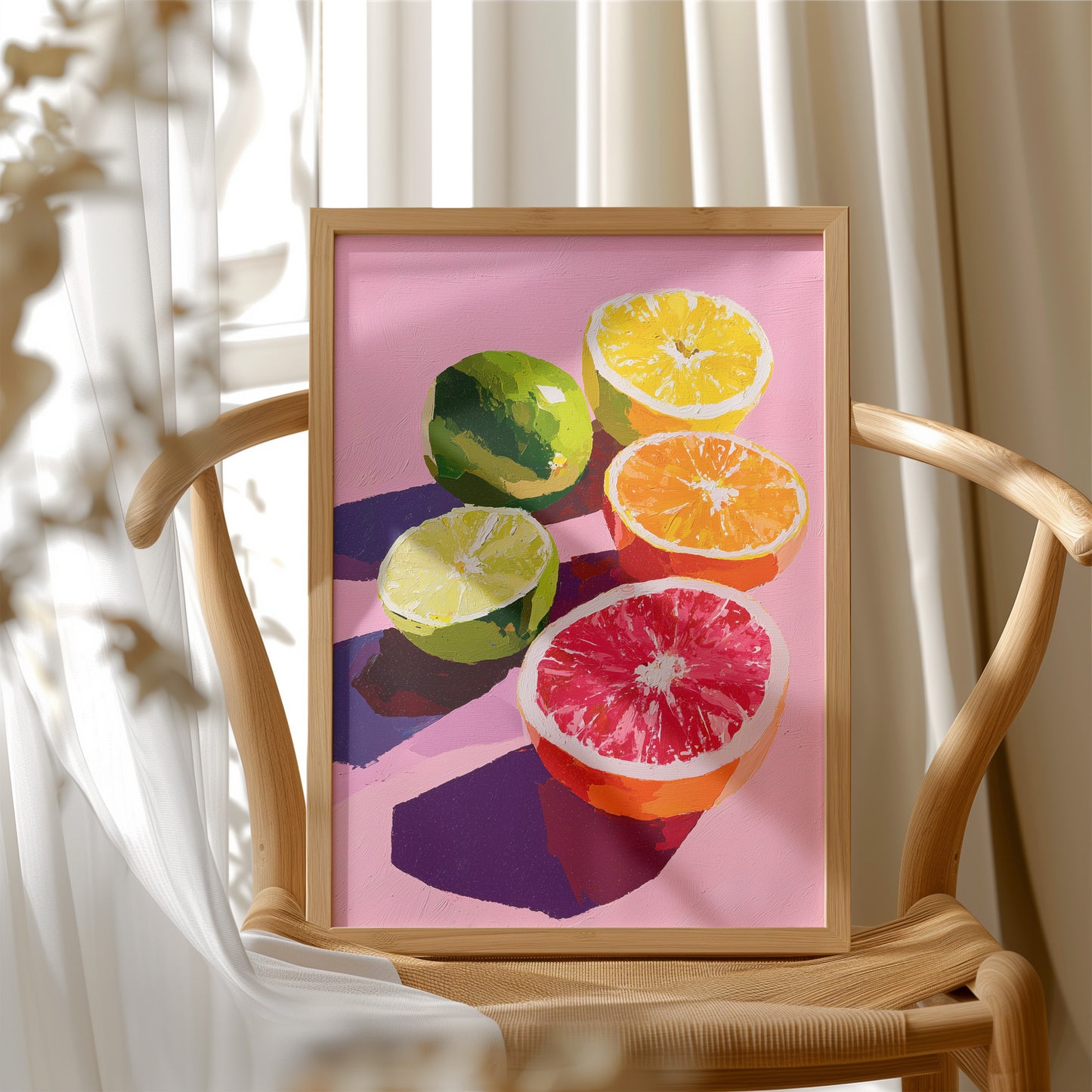 Citrus Cut on a Pink Morning