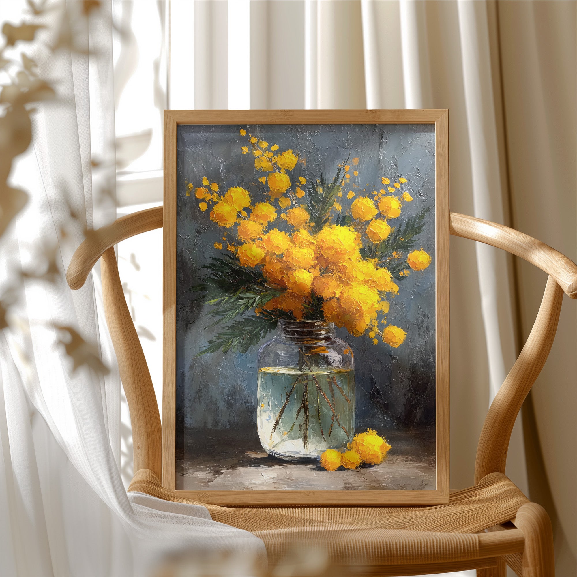 Mimosa in a Monday Morning Jar