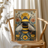 The Bumblebee Holds Court