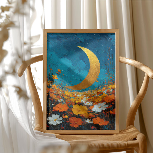The Moon Stayed for the Wildflowers