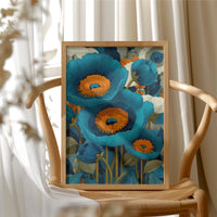 Bold Blue, Burning at the Center