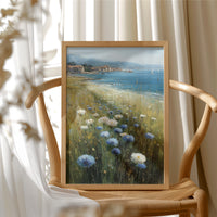 Cornflowers Face the Sailing Wind