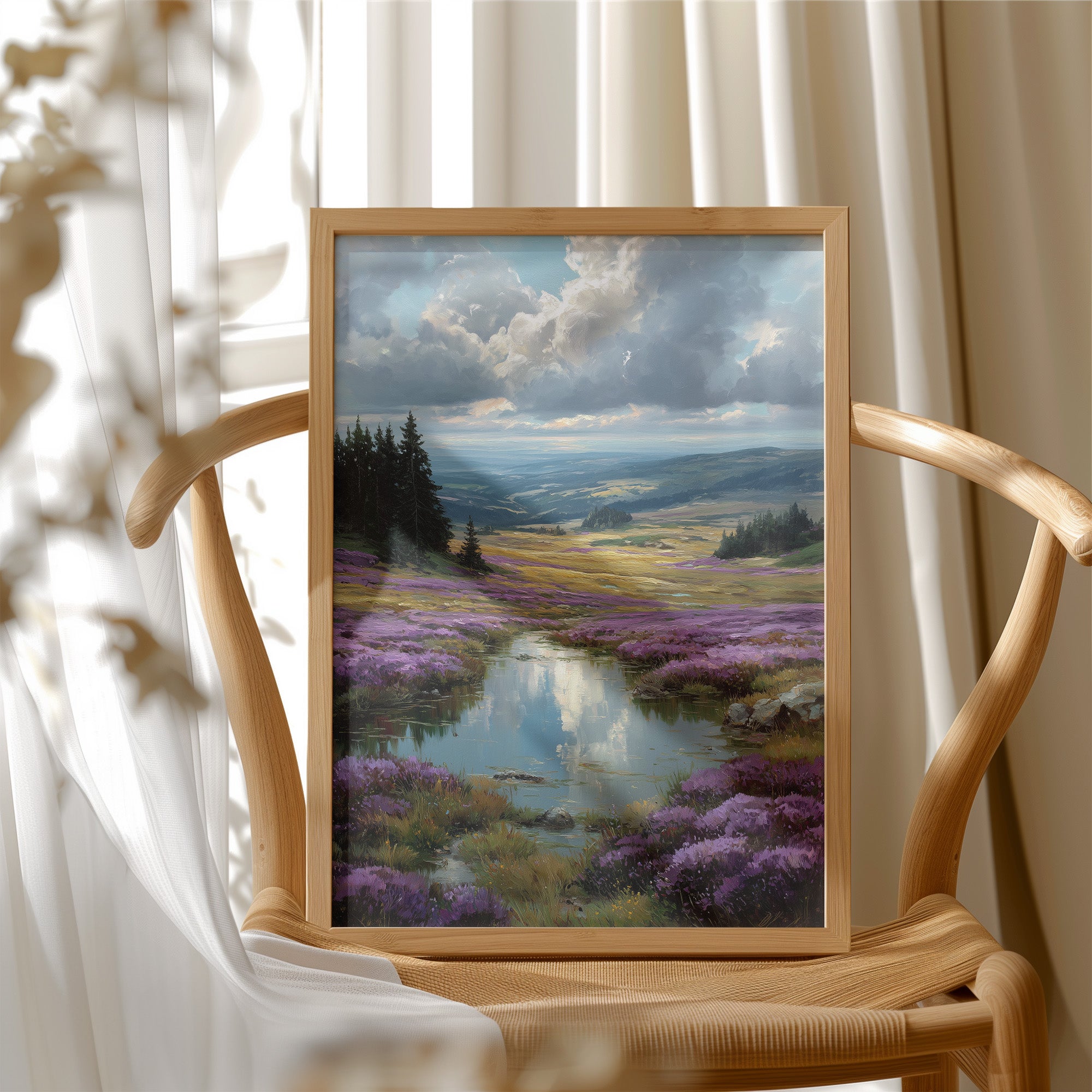 The Moor Holds the Sky in Its Stream