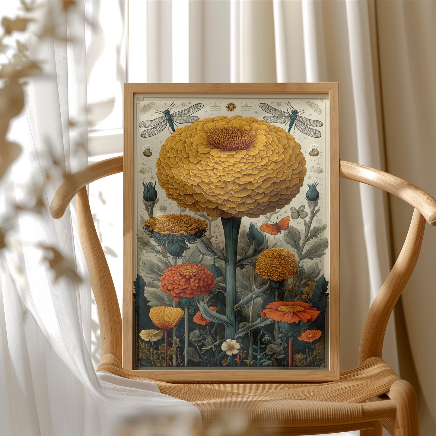 The Marigold Held Court
