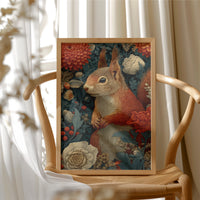 The Squirrel Who Stayed for the Flowers