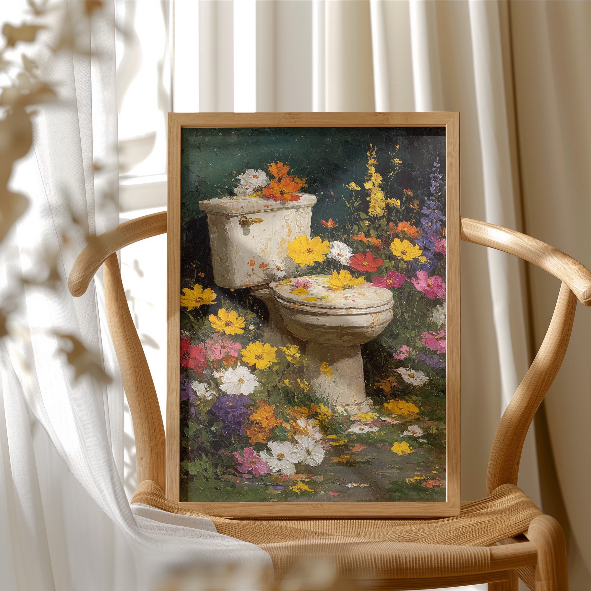 Even the Bathroom Deserves a Garden