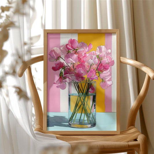 Sunday Flowers, Full Vase