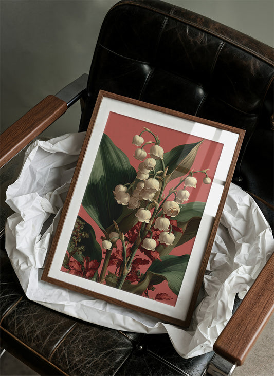 Lily of the Valley in Coral