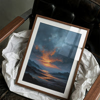Fire Breaks the Blue Hour