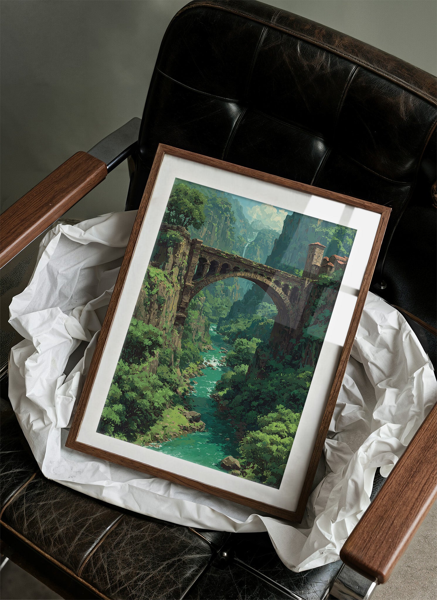 The Bridge Over Emerald Waters