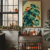 Monstera in Afternoon Light