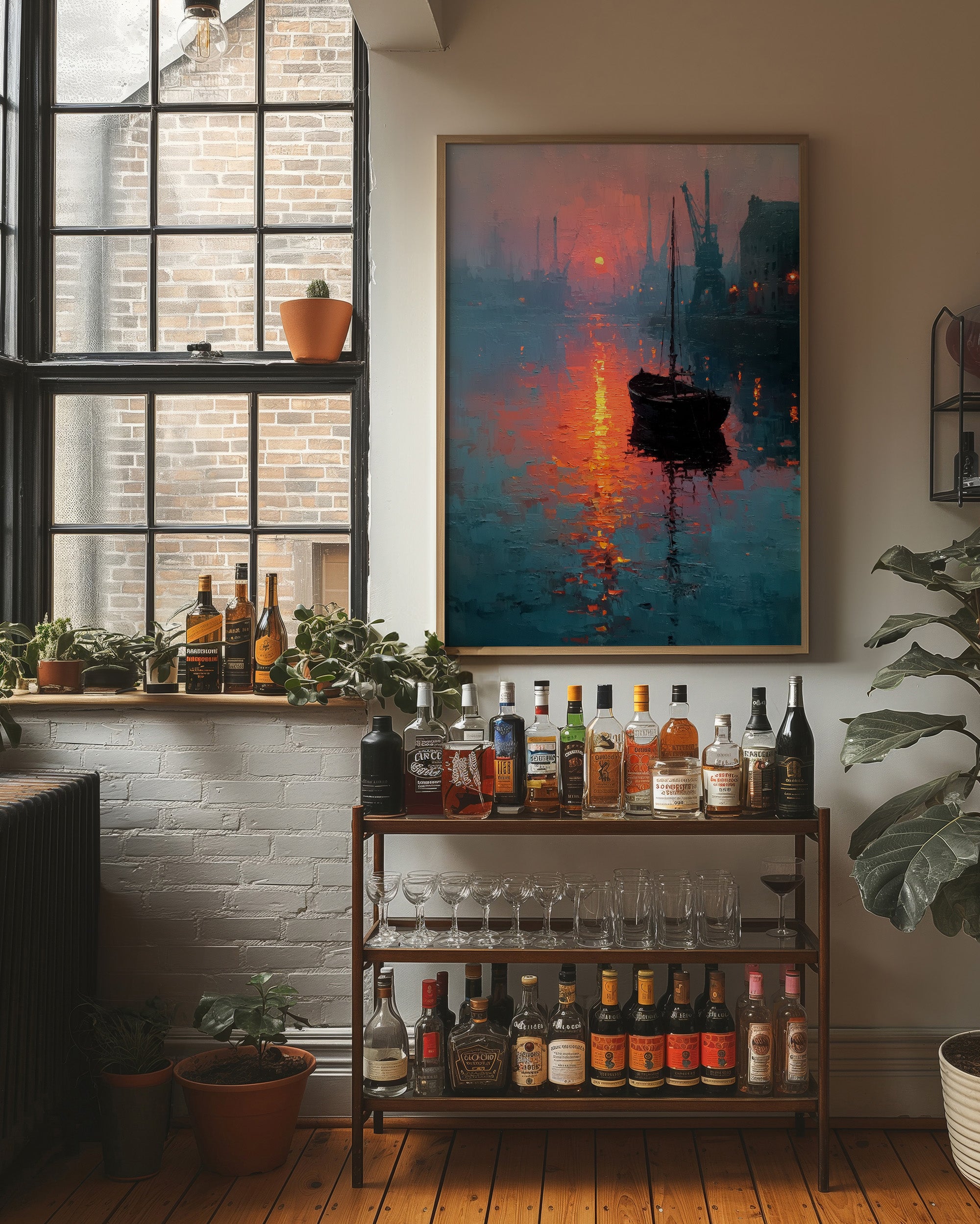 Harbor at First Light