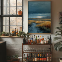 Storm Light Over the Marsh