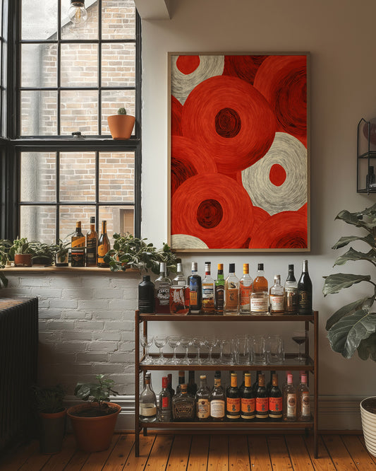 Circles Within Circles, Red