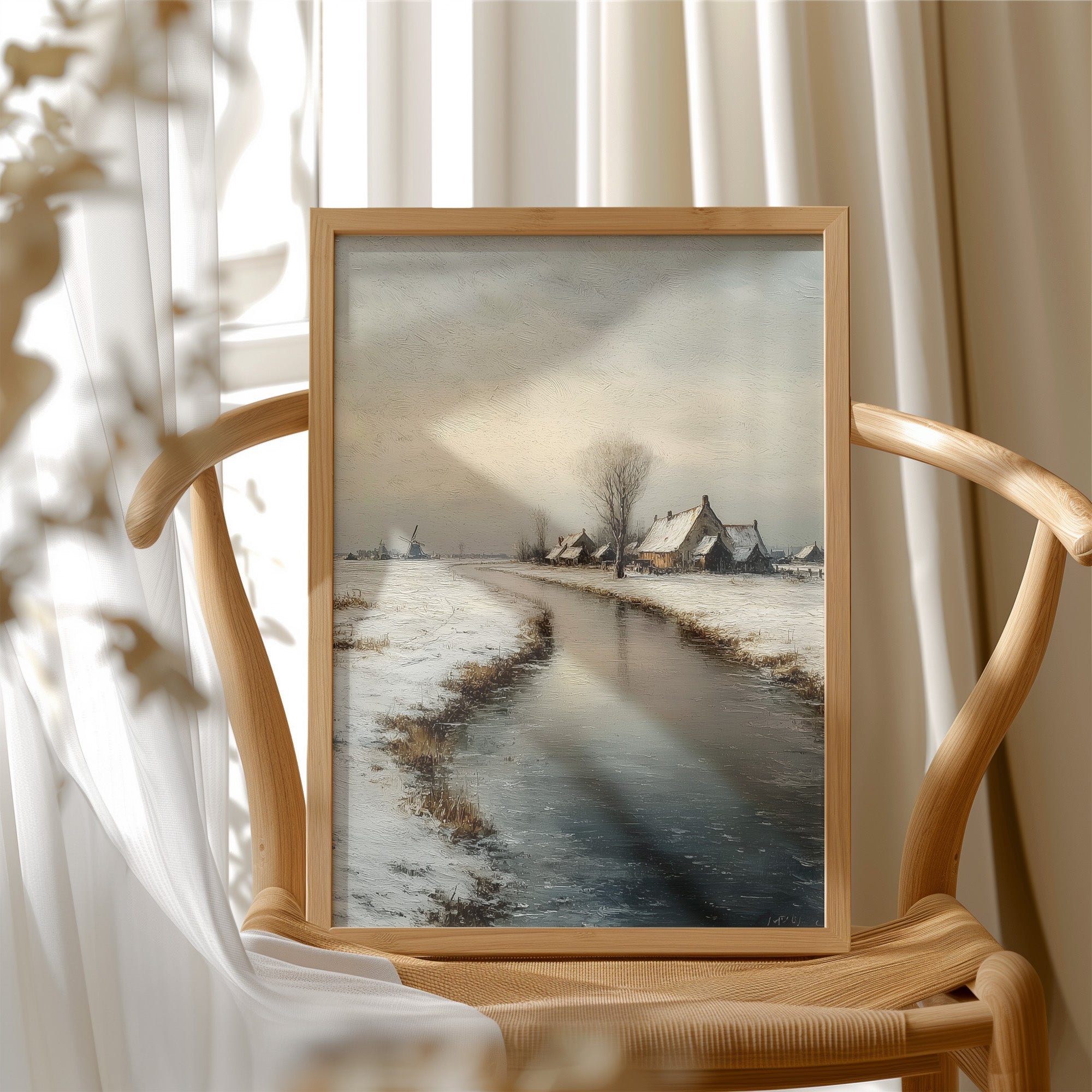 Winter on the Dutch Polder