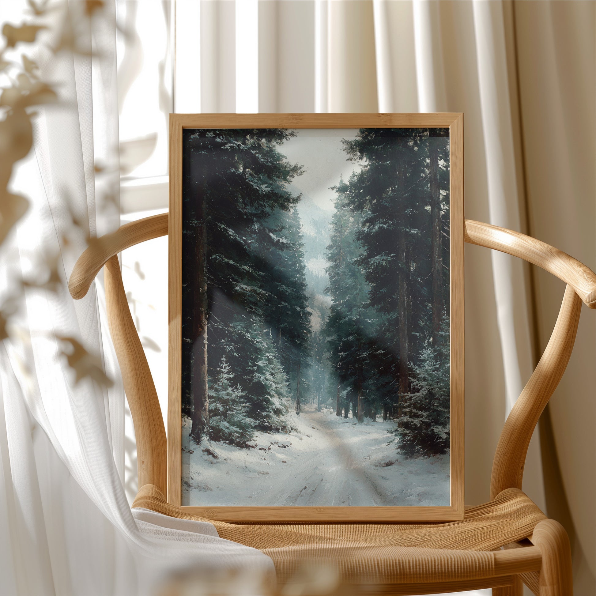 The Quiet Snowbound Road