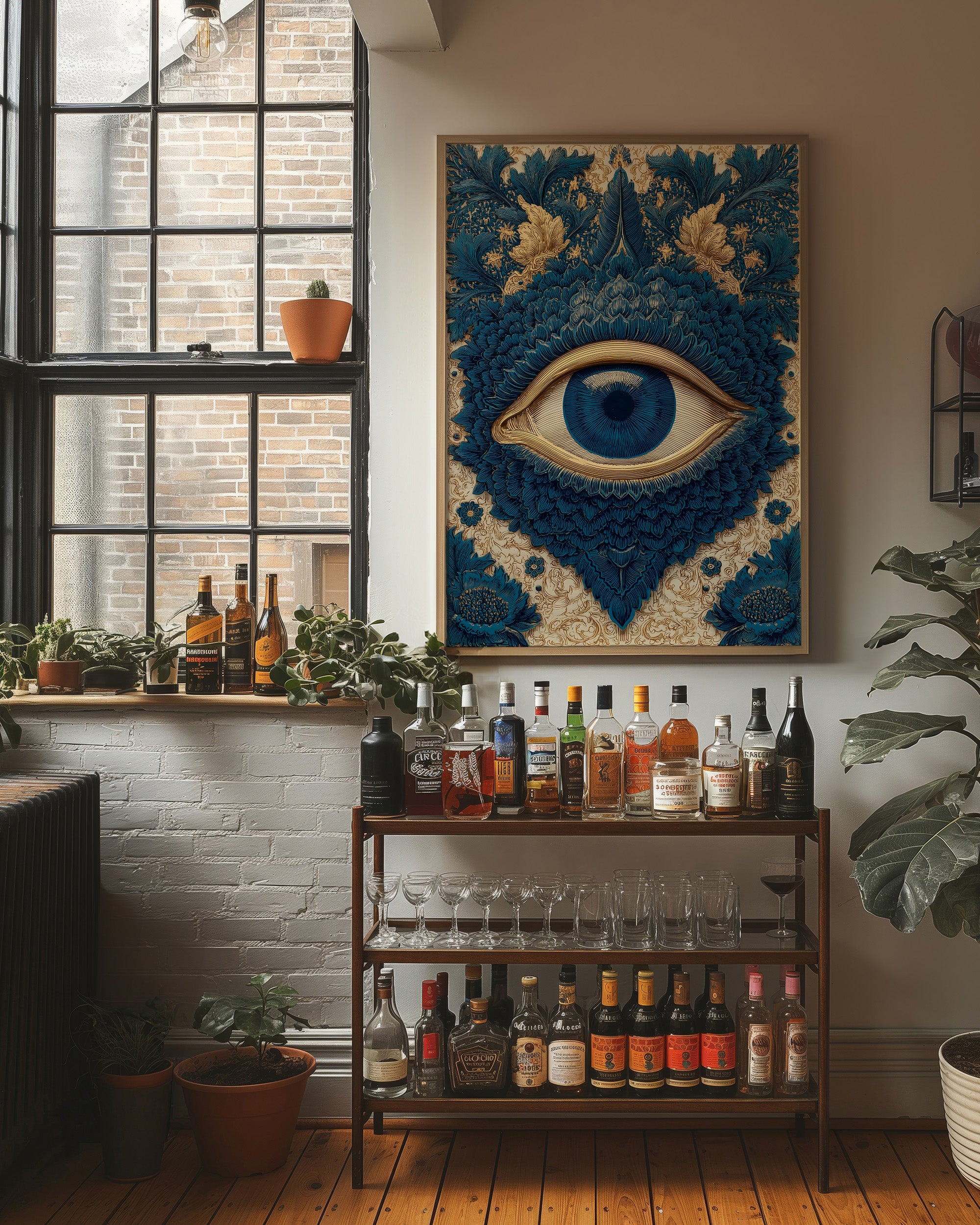 The All-Seeing Blue Eye
