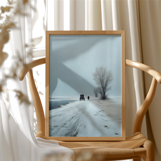Alone on the Winter Plain