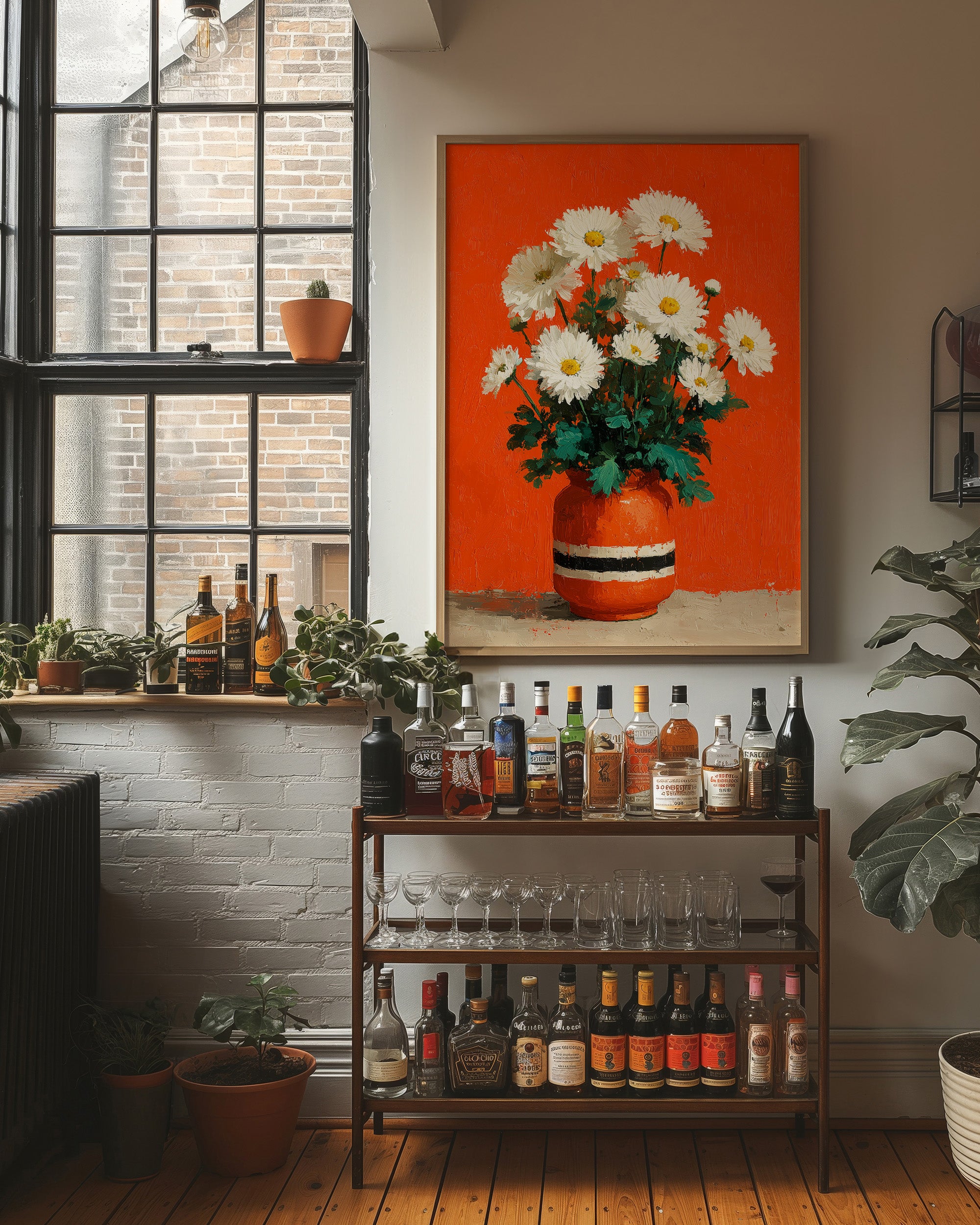 Daisies on Fire