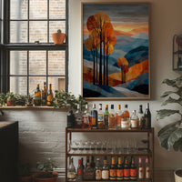 Amber Trees, Blue Hills