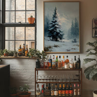 Sunlit Snow, Standing Pine