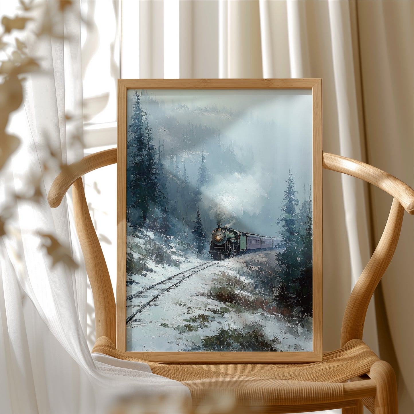 Steam Through the Silent Pines