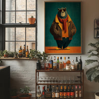 Bear in a Trench Coat