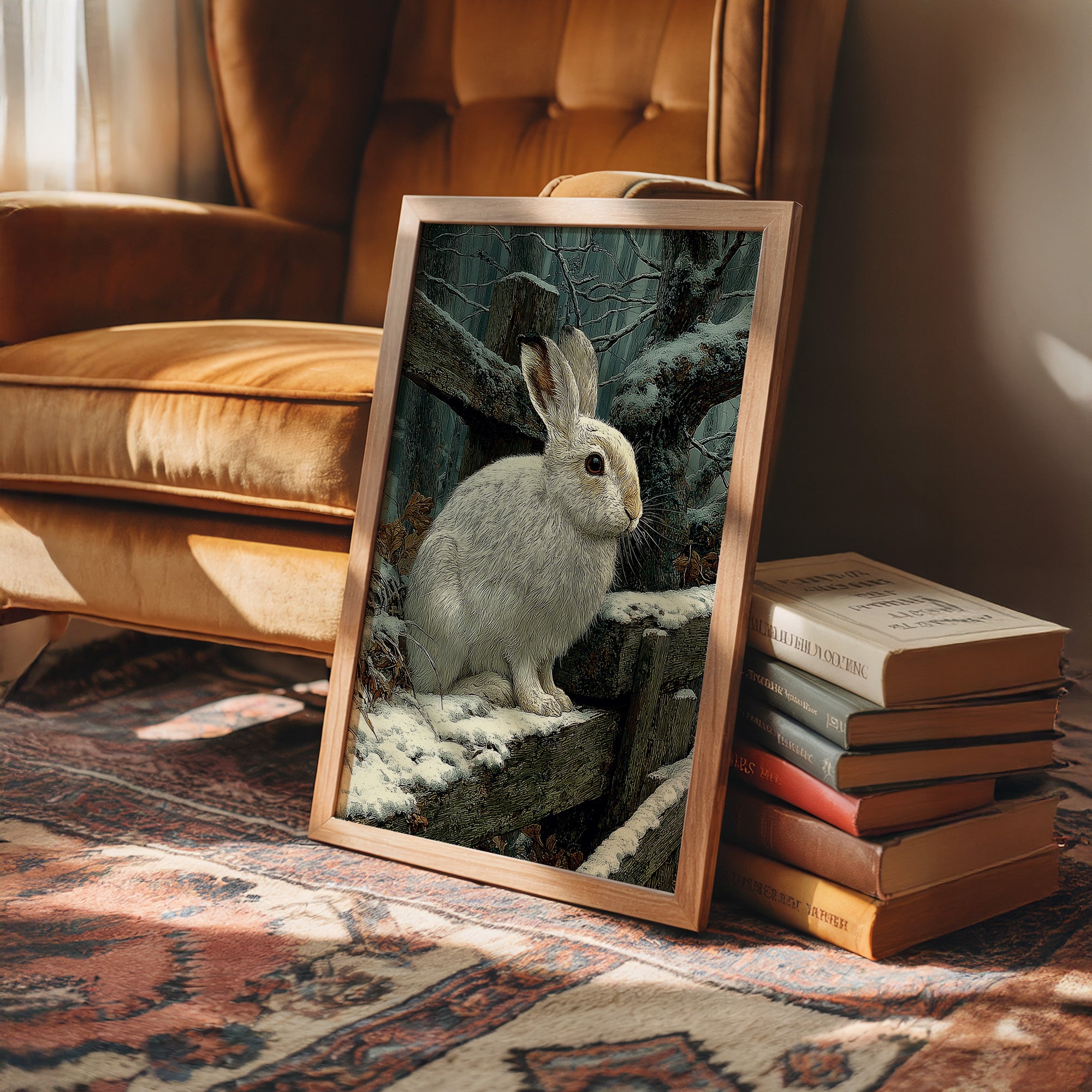 Snowshoe Hare at Dusk
