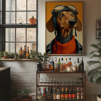 Wide-Eyed Aviator Pup