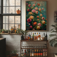 Roses in Full Bloom