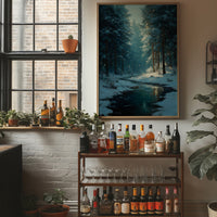 Light Through the Snowbound Pines