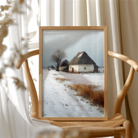 Thatched Roofs in Winter