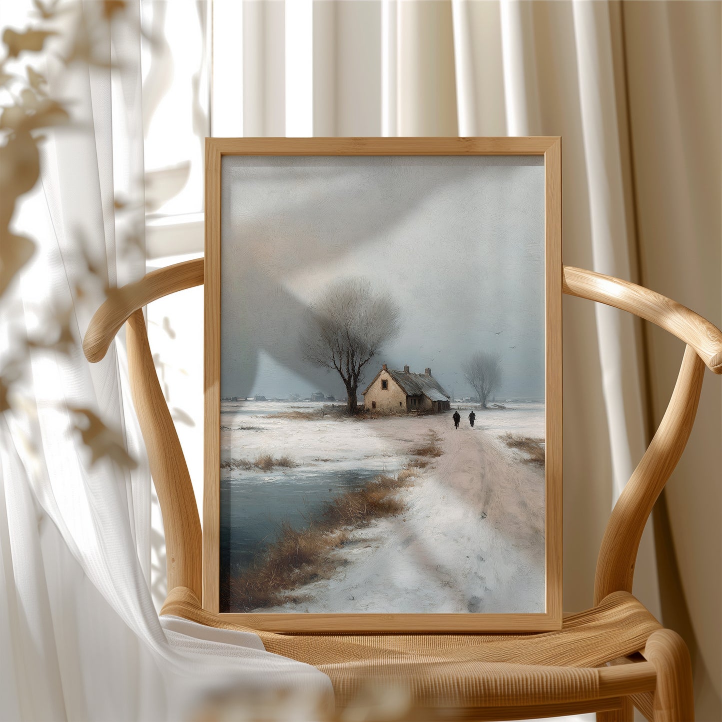Along the Frozen Road